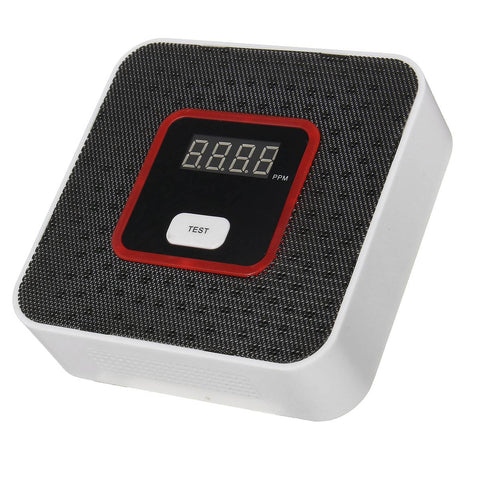 Home Security Intelligent LCD Combustible Gas Leakage Alarm Sensor With Voice Warning Tester Home Security  Detector