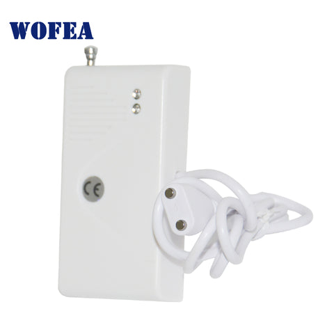 wofea wireless water leak sensor water detector for home security GSM alarm 1527 type
