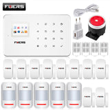 Wireless GSM Alarm Systems Security Home IOS/Android APP Remote Control Alarmas Casas With Wireless Door Sensors Detector