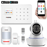 Wireless GSM Alarm Systems Security Home IOS/Android APP Remote Control Alarmas Casas With Wireless Door Sensors Detector