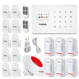 Wireless GSM Alarm Systems Security Home IOS/Android APP Remote Control Alarmas Casas With Wireless Door Sensors Detector