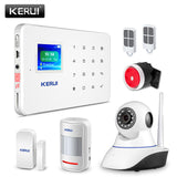 KERUI G18 TFT Touch GSM Alarm Wireless IOS/Android APP Control Home Burglar Security Protection Alarm System