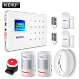 KERUI G18 TFT Touch GSM Alarm Wireless IOS/Android APP Control Home Burglar Security Protection Alarm System