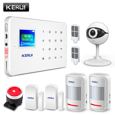 KERUI G18 TFT Touch GSM Alarm Wireless IOS/Android APP Control Home Burglar Security Protection Alarm System