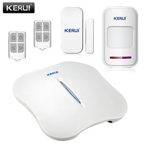 KERUI W1 WiFi PSTN Home Burglar Alarm System+More Convenient Portable home alarm system+great design for a better safety life
