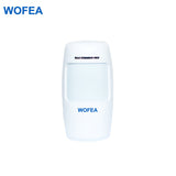 WOFEA CE Rohs Approved Wireless PIR Detector for home alarm system GSM alarm 433 315MHZ motion sensor Free shiping