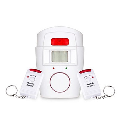 Home Security  Alarm System Infrared Sensor Anti-theft Motion Detector Alarm Monitor Wireless Alarm System+2 Remote Controllers