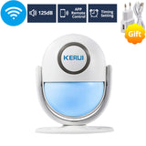 KERUI WIFI Home Security Alarm System DIY KIT IOS/Android Smartphone App 120dB PIR Main Panel Door/window Sensor Burglar Alarm