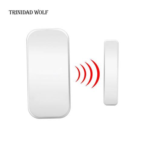 TRINIDAD WOLF 1pcs Wireless Home Door Window Burglar Safety Magnetic Sensor for KERUI Home office Security ALARM System