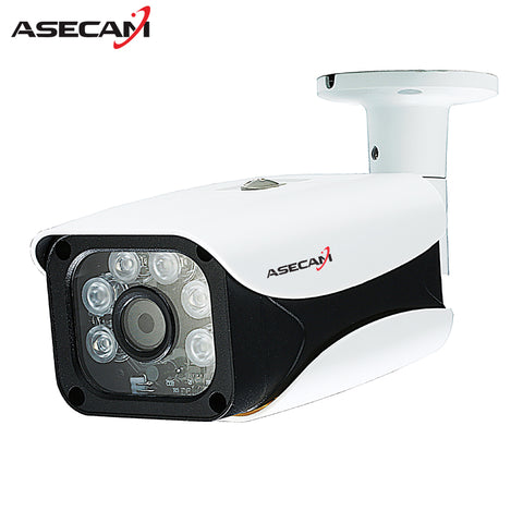 New HD IP Camera 1080P 48V poe Security Home CCTV IR Array Bullet Metal Waterproof Outdoor Onvif P2P Network Surveillance