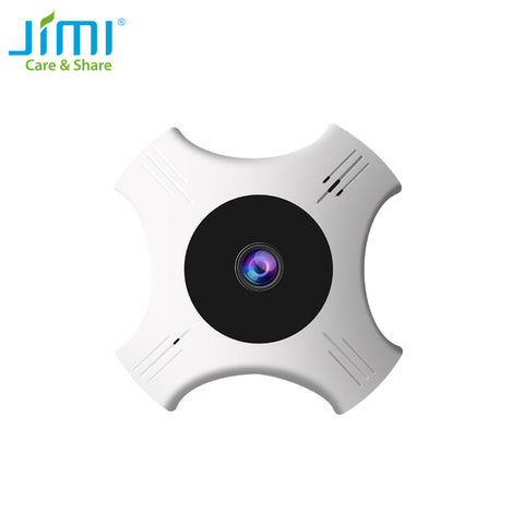 Jimi JH360 Mini 5G WiFi 1080P Panoramic Camera Ip Camera 360 Degree Home Security Fisheye Camera Wifi P2P  Surveillance Camera